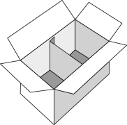 Integral Divider Container
